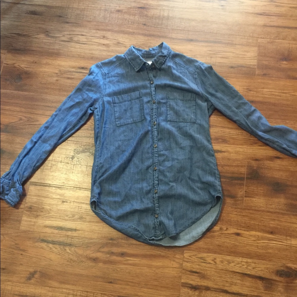 Hollister denim top